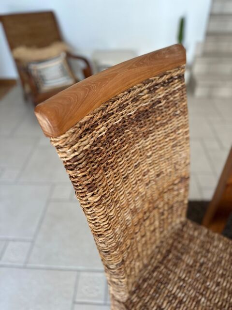 6 Chaises en rotin et bois
Très confortables 0 Canéjan (33)