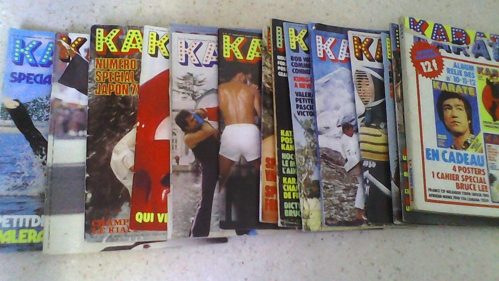 Revues Karat&eacute; anciens 1976 n&deg; 20-25-26-28 / 5  Livres et BD