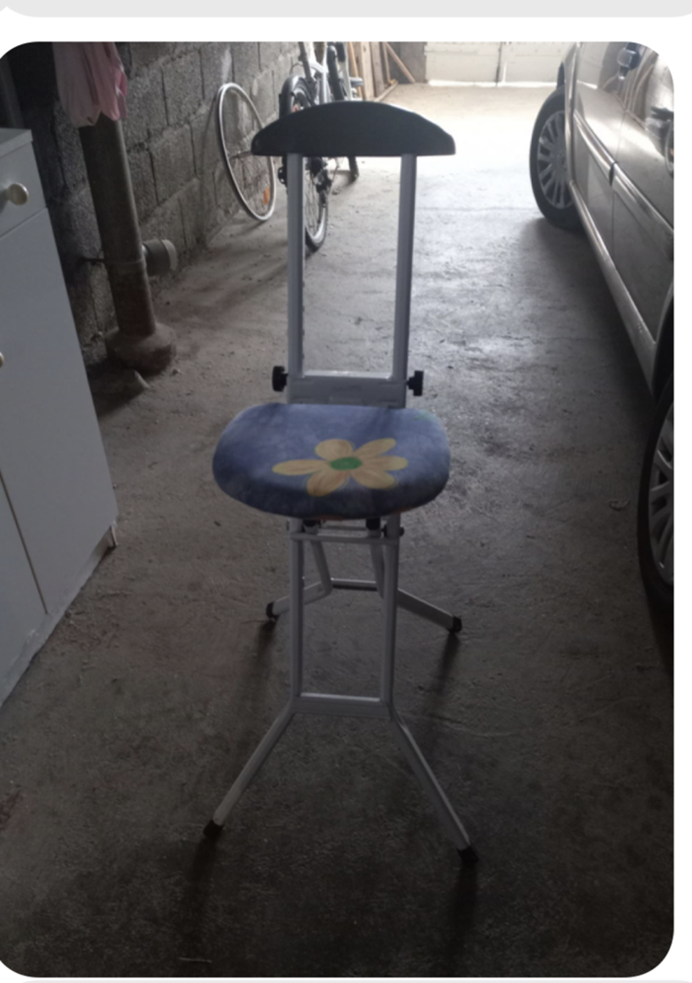 CHAISE POUR TABLE DE REPASSAGE DOSSIER REGLABLE Meubles