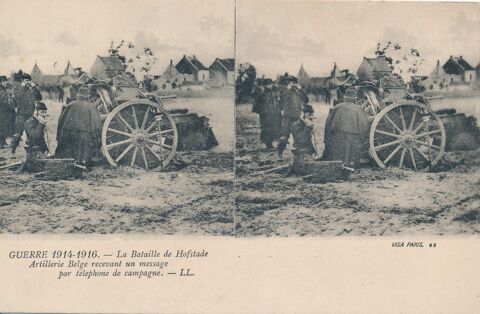 CPA STRO BELGIQUE Guerre 1914-1916 La Bataille de Hofstade 20 Loches (37)