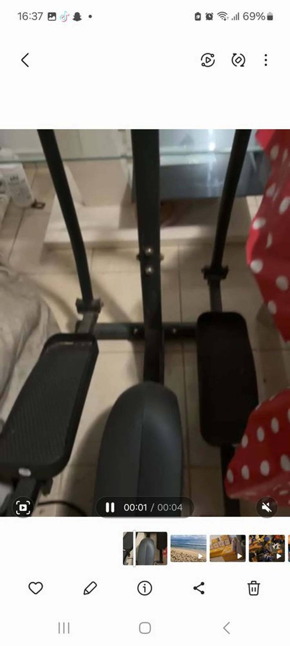 V&eacute;lo elliptique Meubles