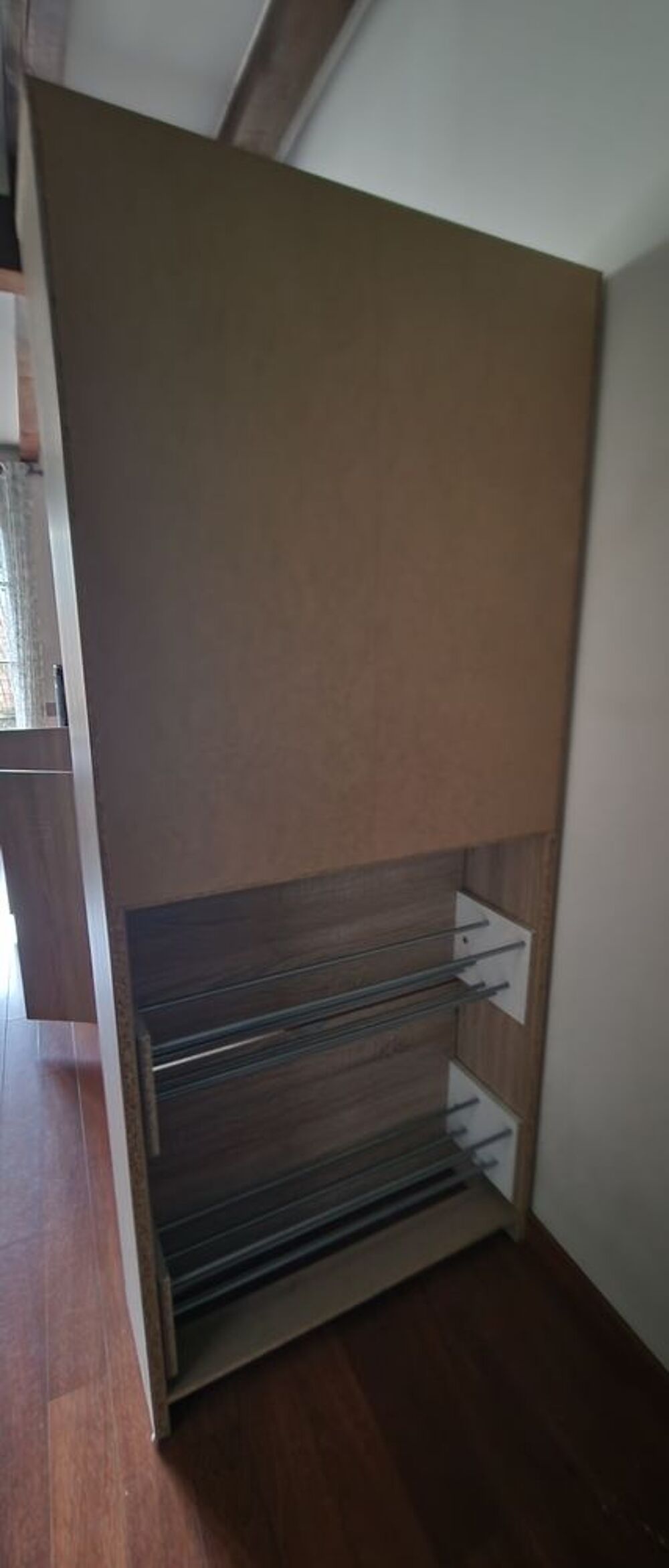 Meuble &agrave; chaussures miroir 4 compartiments ? 164 cm Meubles