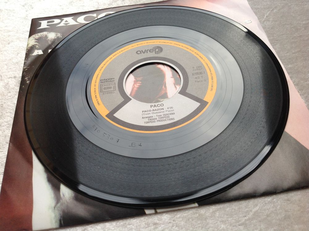 PACO AMOR DE MIS AMORES DISQ.textClipping CD et vinyles