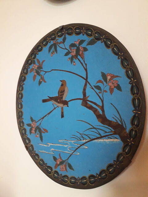 assiettes anciennes asiatyques en cloisoné 200 Ollioules (83)