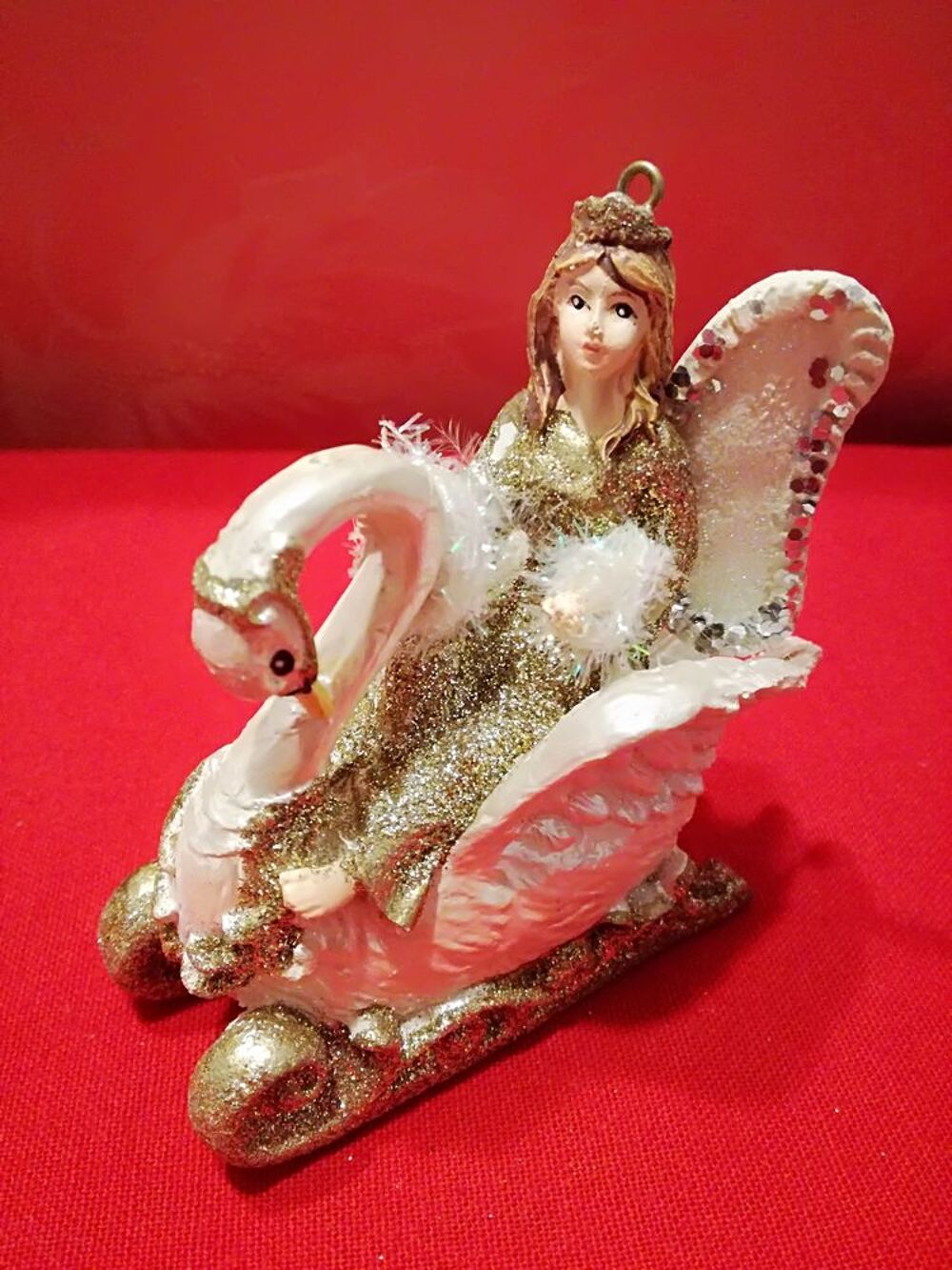 Cygne avec sa F&eacute;e Décoration