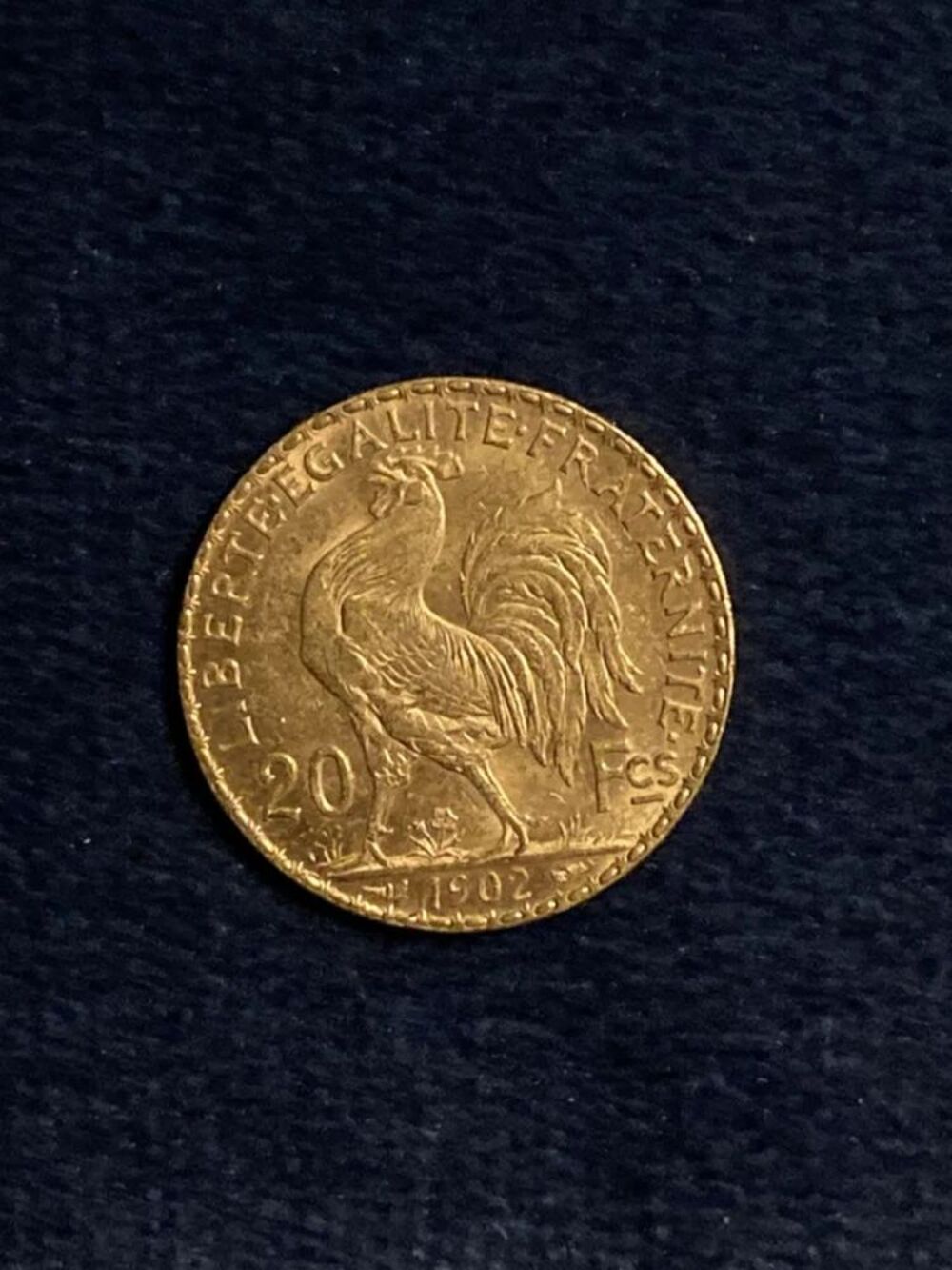 Piece d'or marianne et coq Bijoux et montres