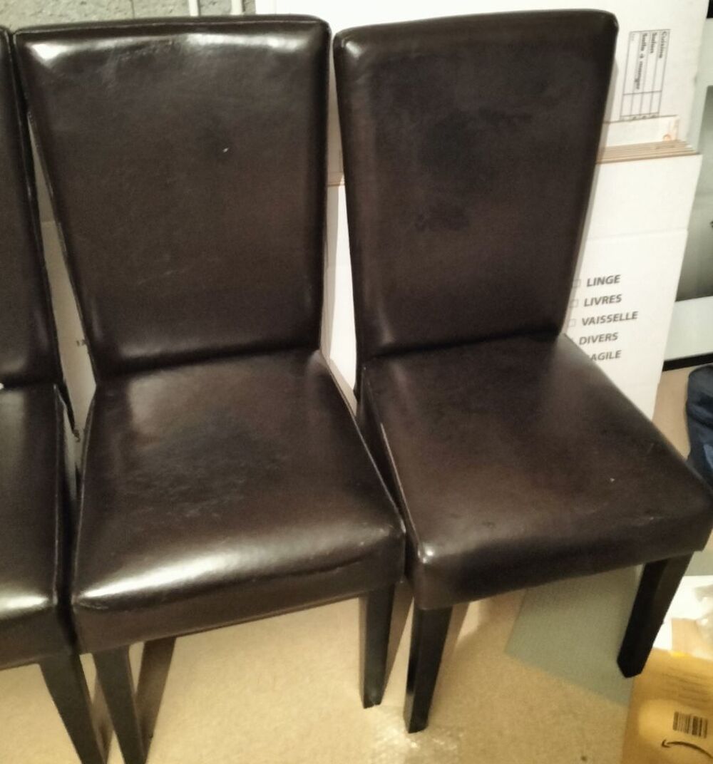 Lot de 6 chaises de salle &agrave; manger Meubles