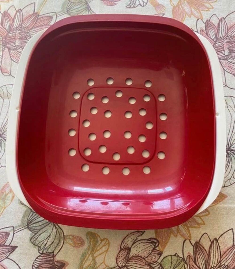 Duo Passoire et Saladier Egouttoir Tupperware - Excellent &eacute;tat Electroménager