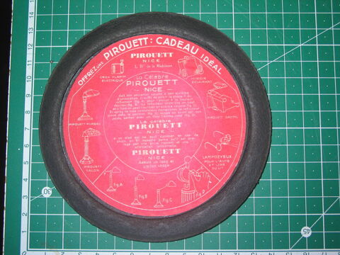 Dessous de lampe PIROUETT de remplacement carton gaufré avec 10 Marseille 13 (13)