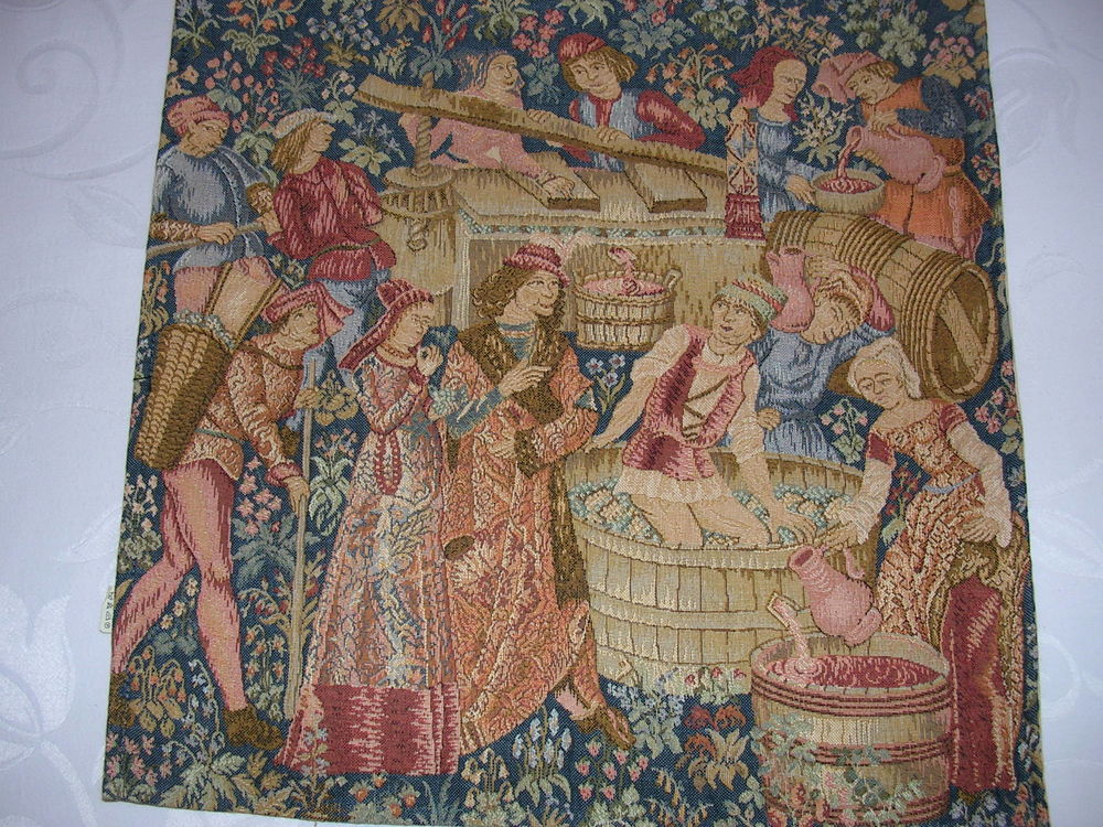 3 TAPISSERIES TBE JACQUARD GOBLYS Décoration