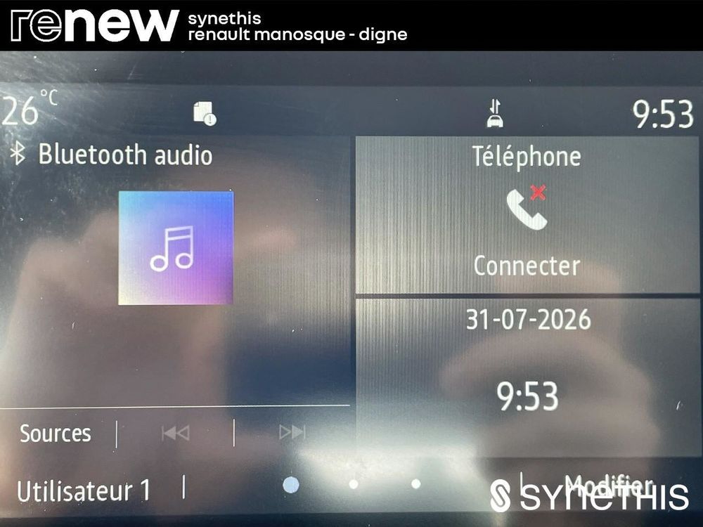Clio V Clio E-Tech full hybrid 145 Equilibre 2023 occasion 04100 Manosque