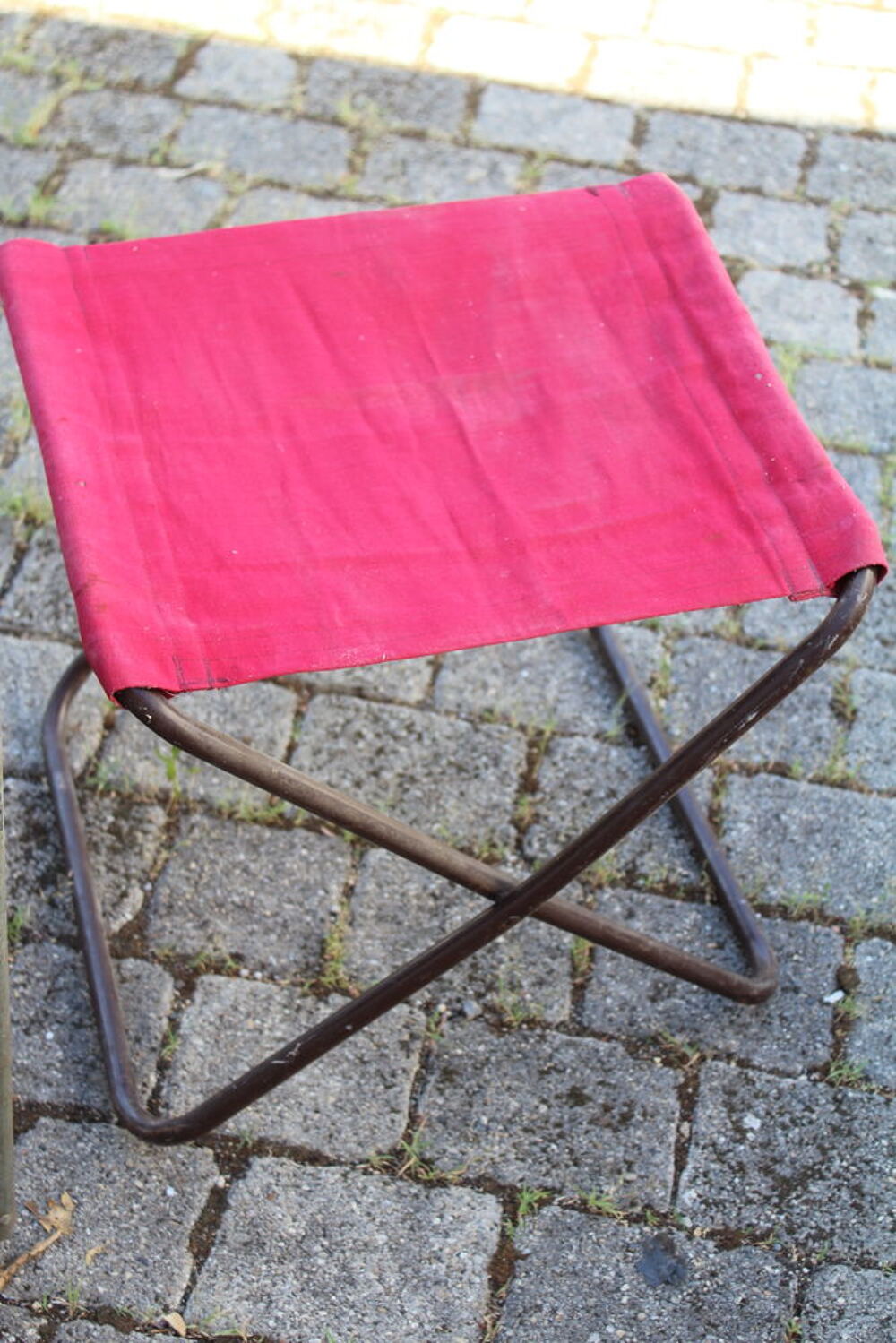chaises pliantes vintage camping Jardin