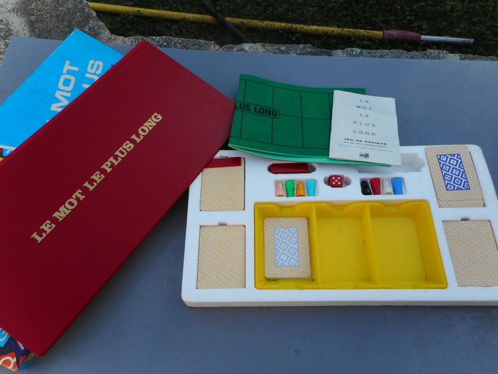LOT DE 2 JEUX MOT LE PLUS LONG ET &nbsp;DES CHIFFRES ET DES LETT Jeux / jouets