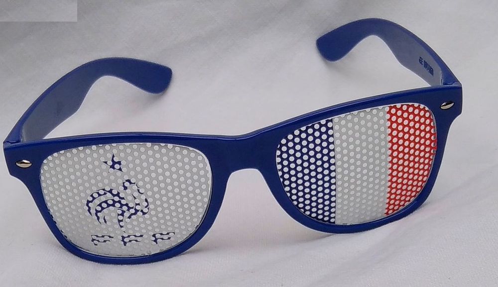 Lunettes supporter football France Bijoux et montres