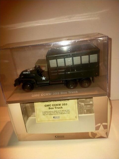 miniature militaire GMC CCKW 353 Box Truck
8 Mirecourt (88)