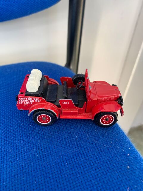 Jouet véhicule miniature Solido ' Véhicule pompier dodge 4x4 4 Saleilles (66)