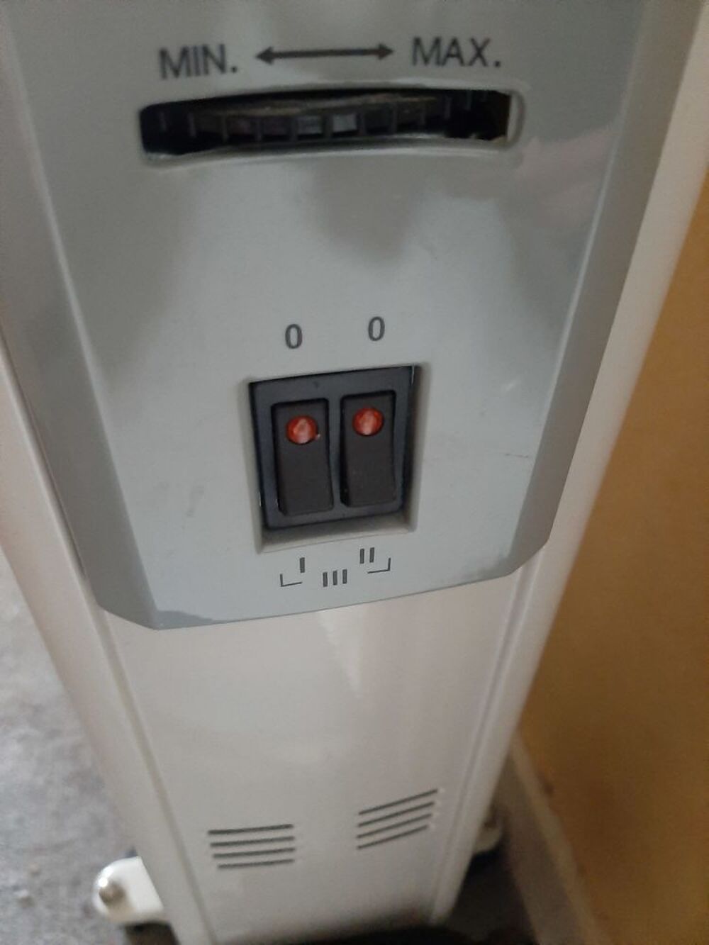 Radiateur &agrave; bain d'huile Electrom�nager