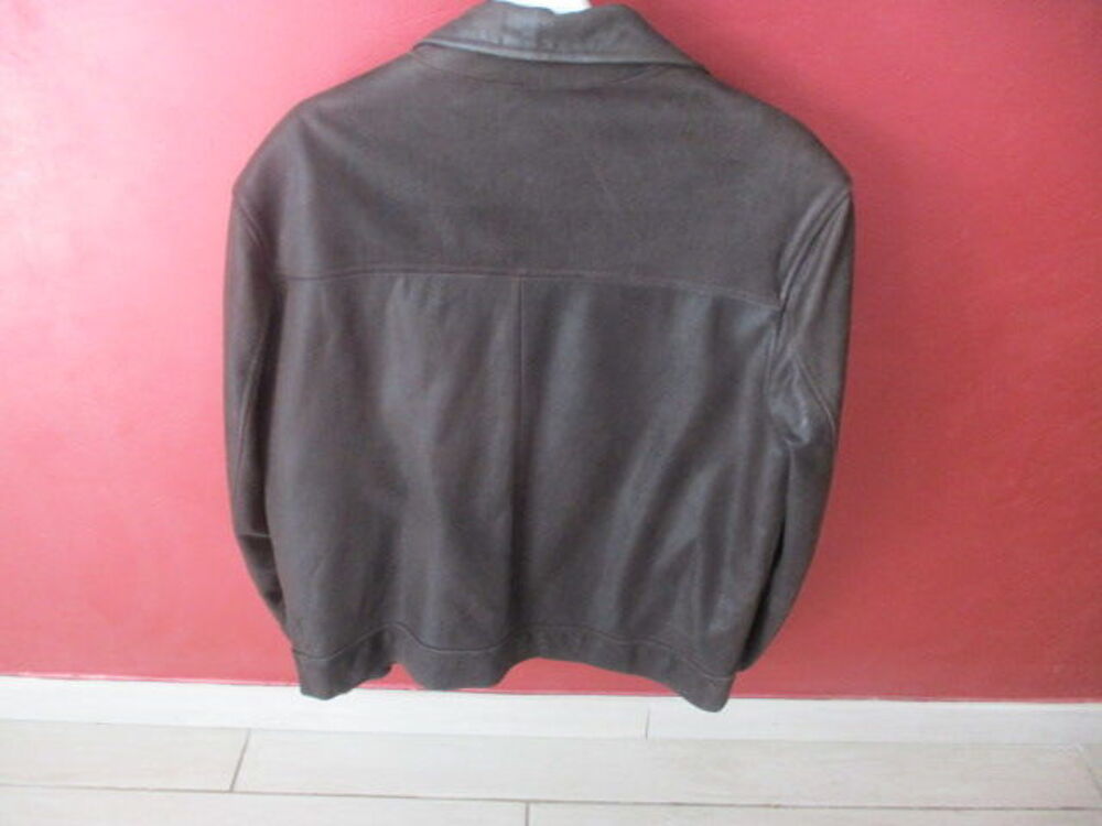 Gros blouson cuir Vêtements