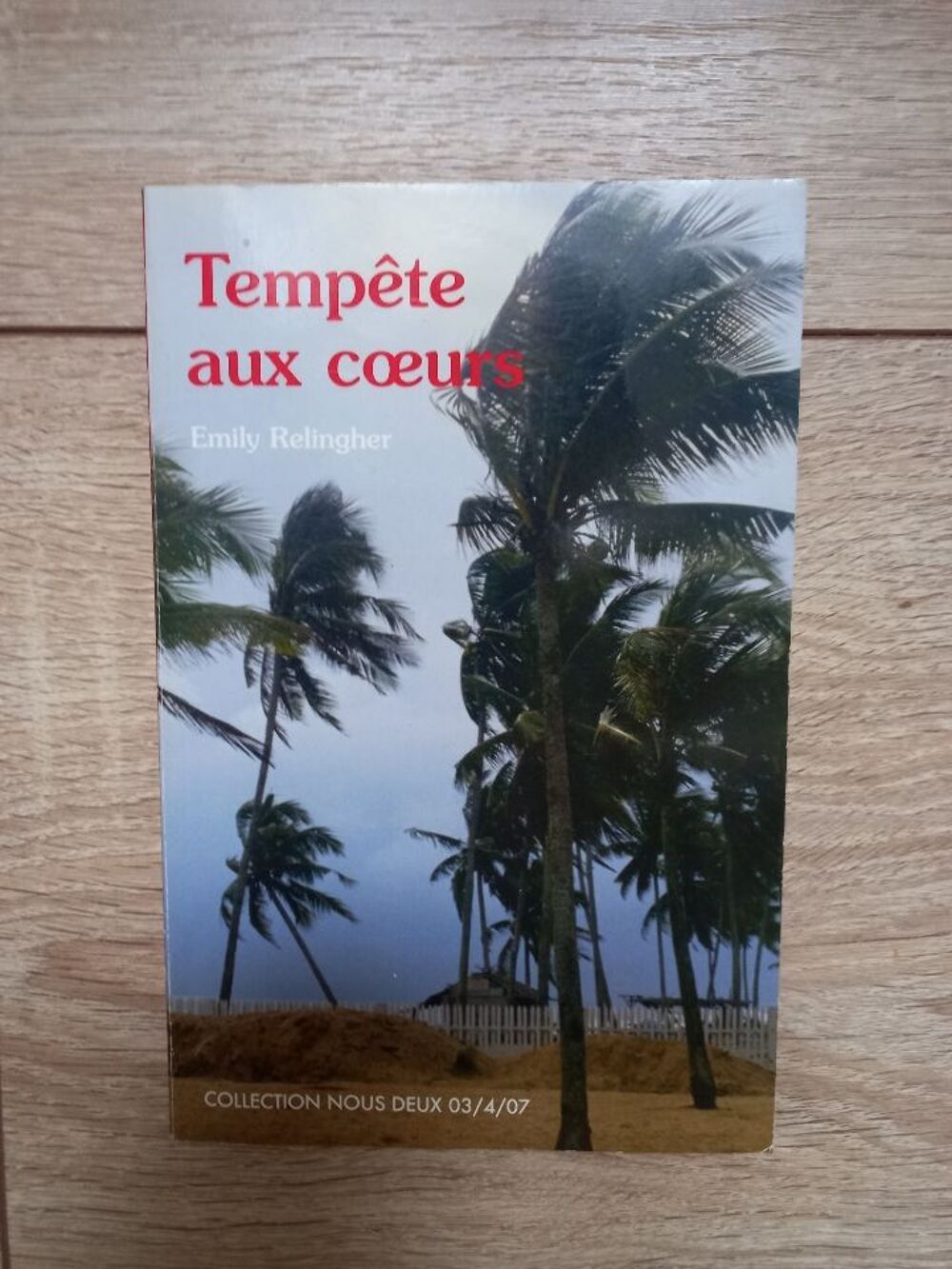 Livre (temp&ecirc;te au coeur) collection Nous deux n&deg;169 Livres et BD