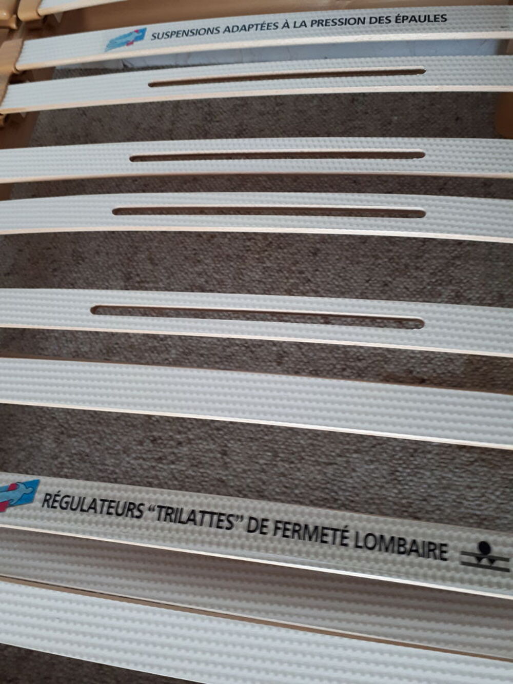 Sommier double lattes 140/190 "Somlatt" "Simmons " Meubles