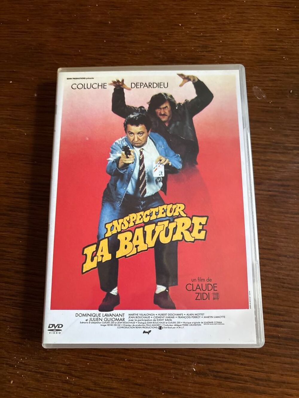 Inspecteur Labavure DVD et blu-ray