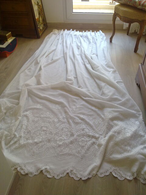 Rideau filet blanc 170 cm * 255 cm 0 Clichy (92)