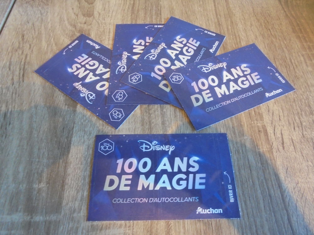 Collection] Auchan : Autocollants 100 ans de magie