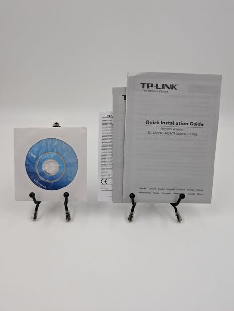 Logiciel TP-Link The Reliable Choice avec notices 1 Vulbens (74)