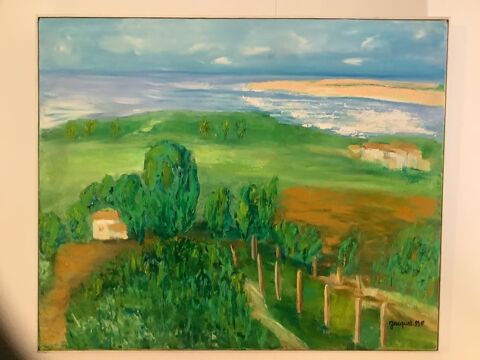Tableau peinture   Huile sur toile de qualité, 61/50cm 290 Lée (64)