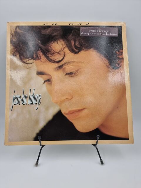 Vinyle 33 tours 28 Jean-Luc Lahaye : En Vol (L'amour pour..) 11 Vulbens (74)