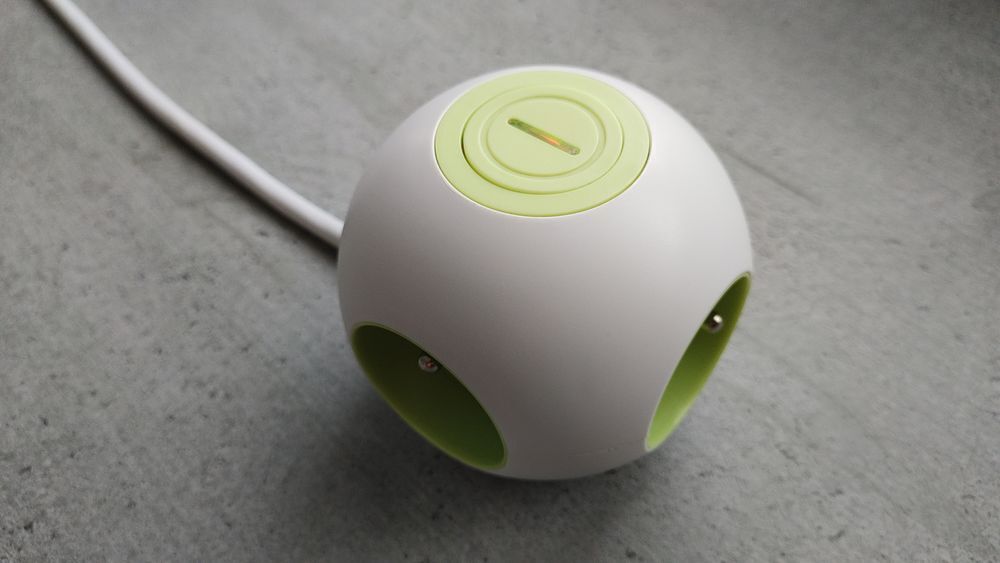 Rallonge &Eacute;lectrique Originale au Design " Ballon " 4 Prises Bricolage