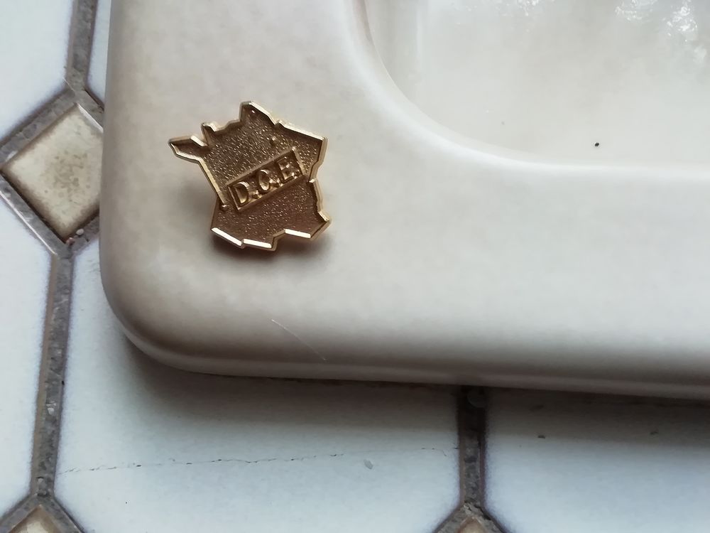Pin's dor&eacute; 24 carats nn 