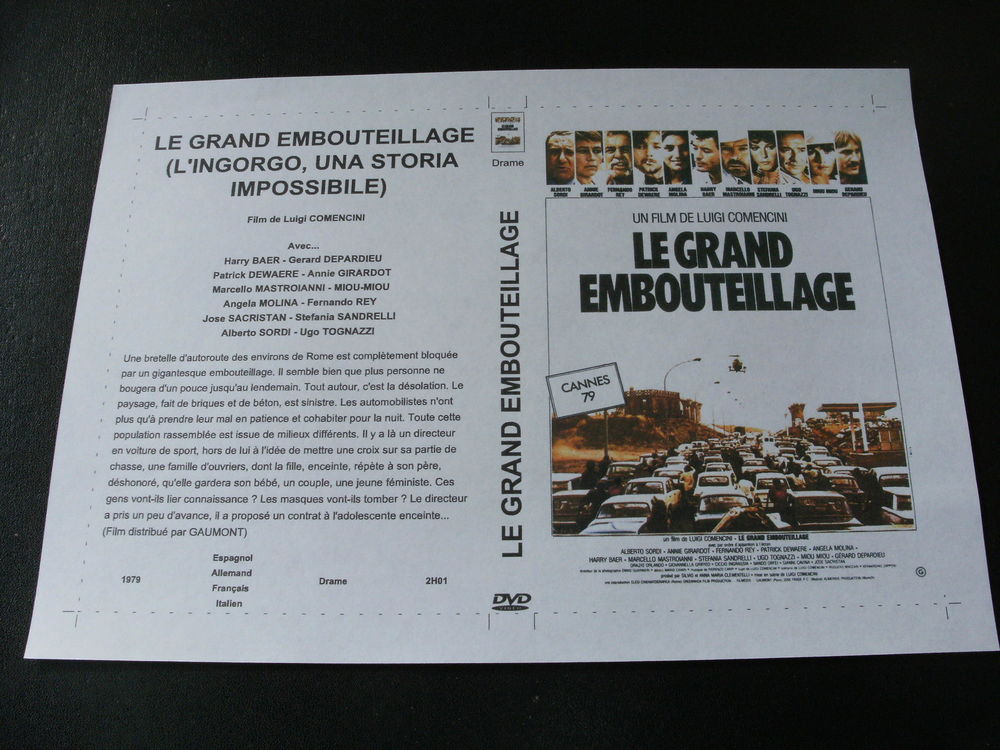 Film : " Le grand embouteillage " DVD et blu-ray