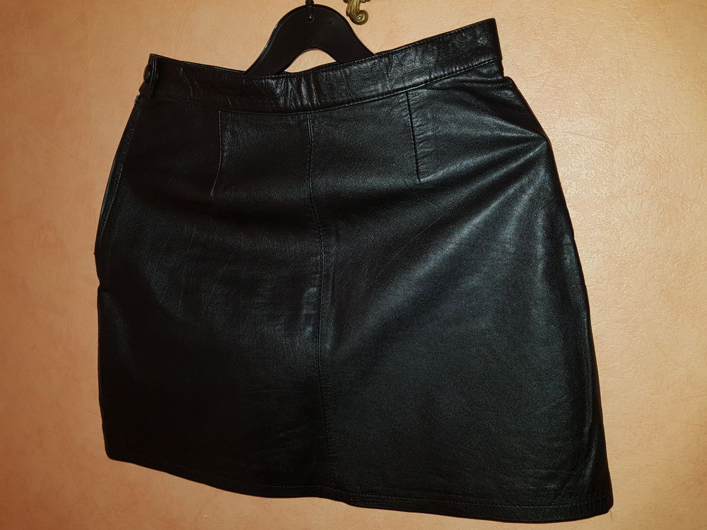 jupe en cuir Vêtements