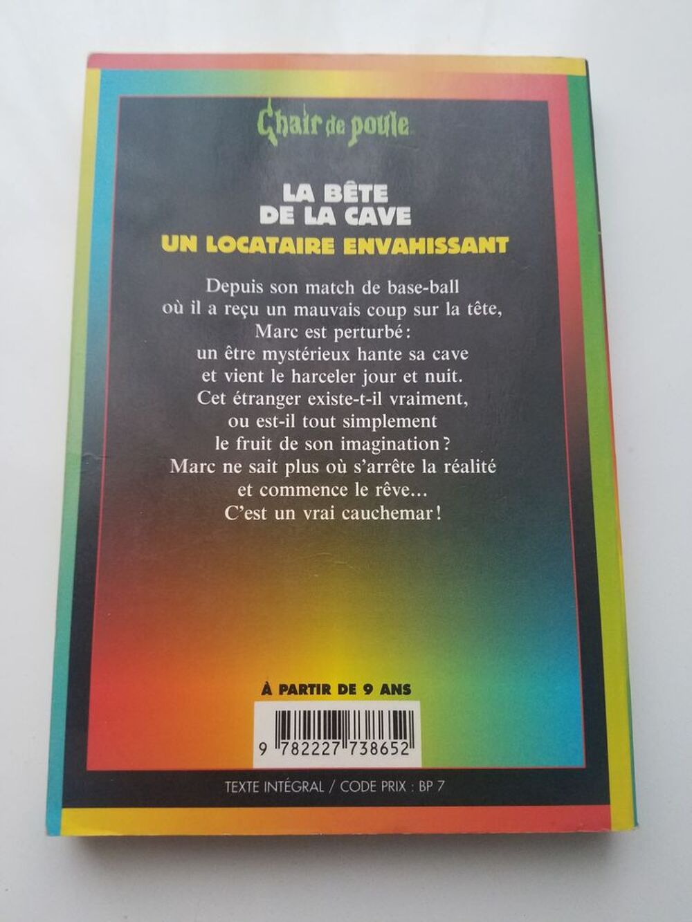Livre Chair de Poule - La B&ecirc;te de la Cave au format poche Livres et BD