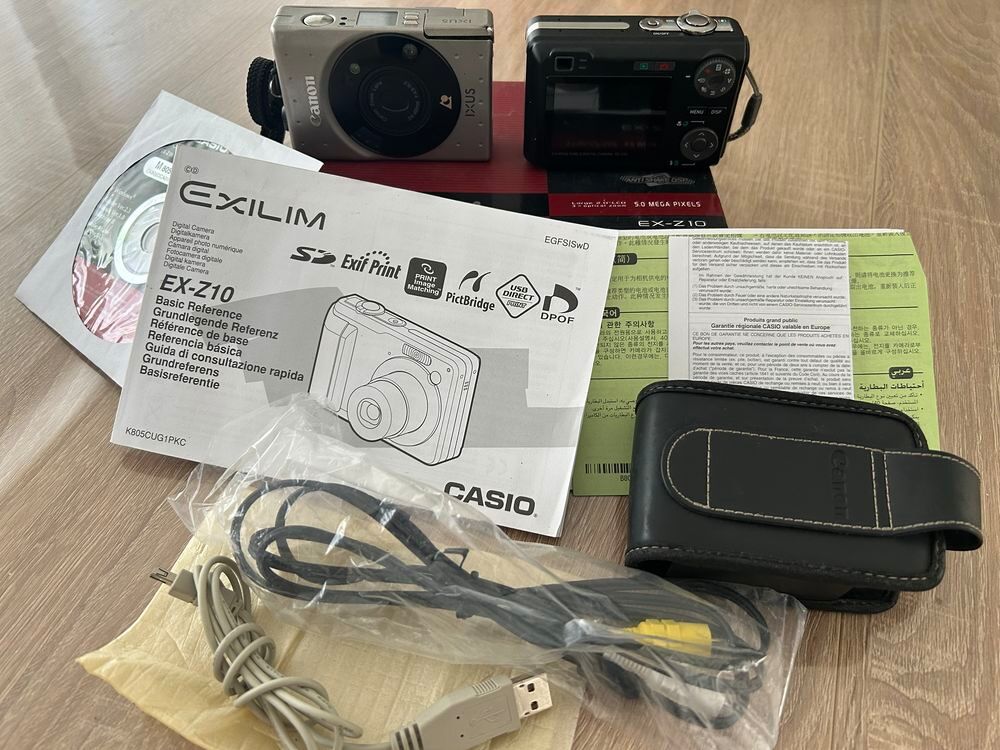 deux appareil photo un marque canon et casio tr&egrave;s bon &eacute;tat Photos/Video/TV