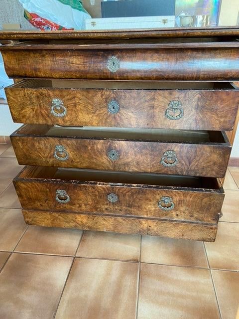 Commode d'poque 19eme style Louis Philippe bois massif  320 Sainte-Maxime (83)