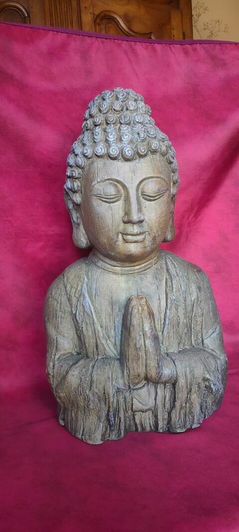 Bouddha en plâtre hauteur 50 cm 50 Avermes (03)