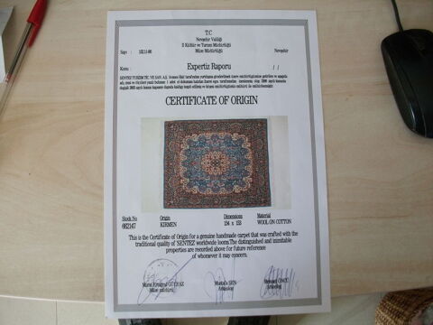 tapis achat origine KIRMEN dimensions 154x153 420 La Ciotat (13)