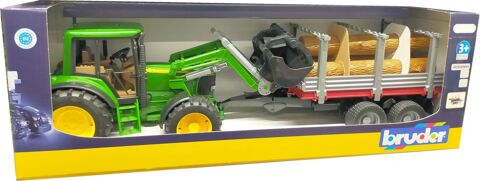 Tracteur john deere + chargeur et remorque BRUDER
29 Mirecourt (88)