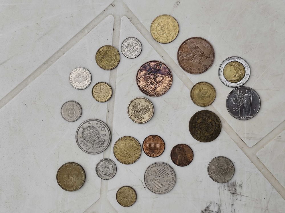 pi&egrave;ces de monnaie ancienne 