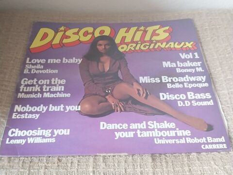 Disco Hits Originaux Vol 1 Love me Baby Sheila Vinyle 33T 8 Montigny-sur-Avre (28)