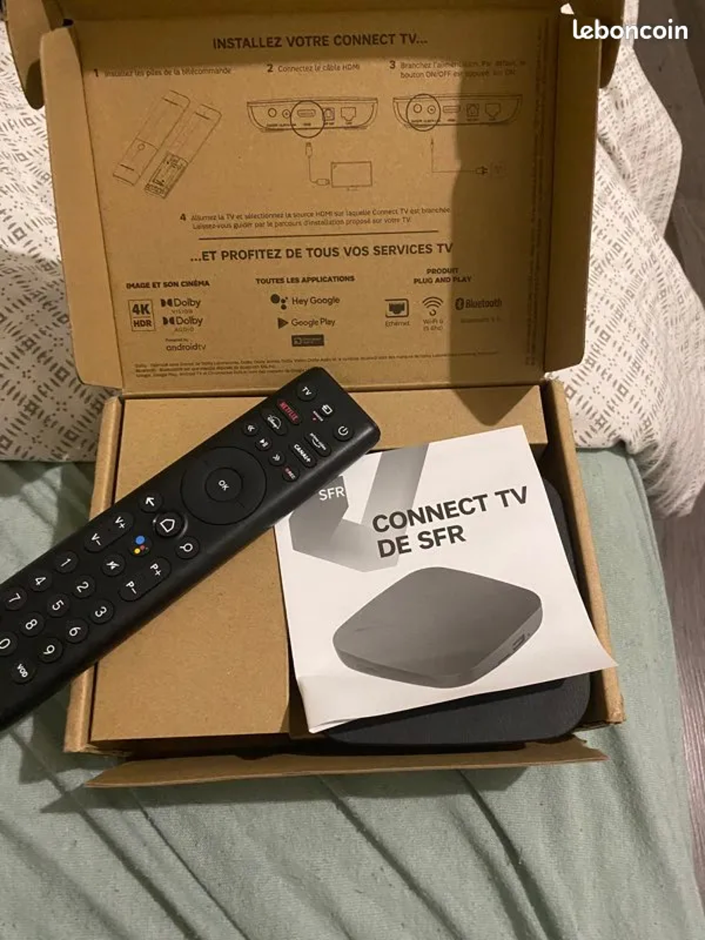 Boitier ConnectTv2 de SFR ou RED
Photos/Video/TV