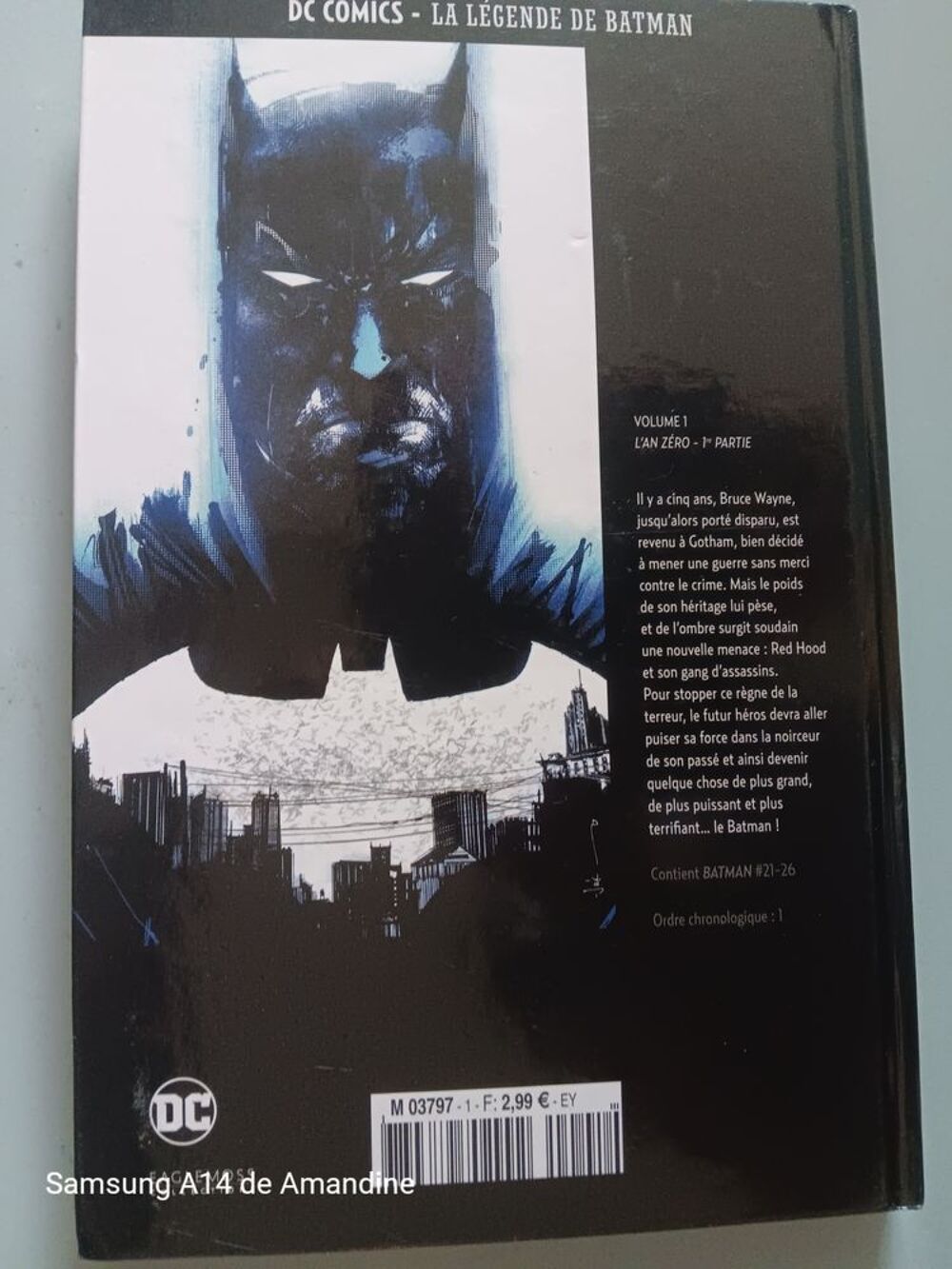 DC COMICS La l&eacute;gende de Batman Partie 1 Livres et BD