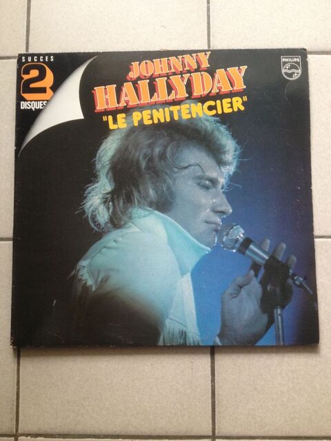 Album 2 disques 33Trs (Vinyl) Johnny Halliday Le Pnitencier 13 Canet-en-Roussillon (66)