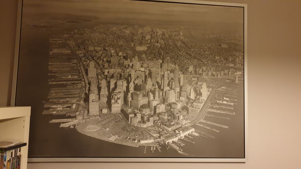 Tableau Manhattan New York IKEA Meubles
