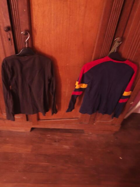 10€ cinq shirt short manche longue taille 12 ans Accolay (89)