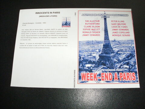 Film :   Week-end a Paris   35 Saint-Mdard-en-Jalles (33)