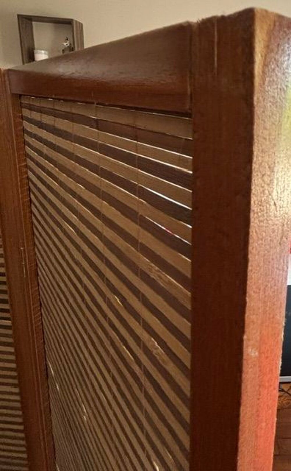Paravent bambou miel 5 panneaux 
H175 L 200
Décoration