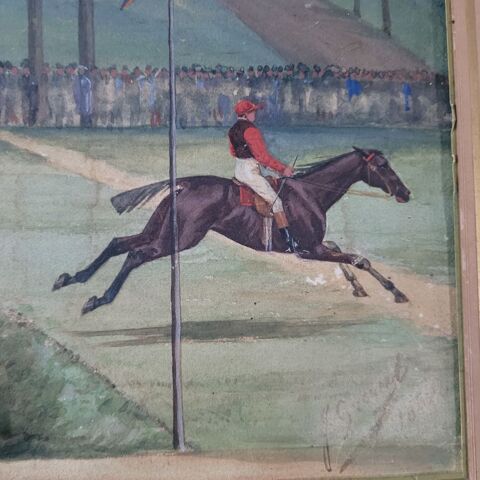 AQUARELLE ANGLAISE / TABLEAU CHARLES PARIS 450 Royan (17)